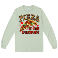 Matcha pizza is my valentine Long Sleeve Tee - AdoDesignShop