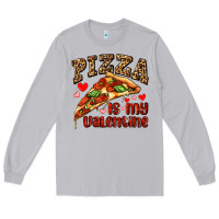 Moon Dust pizza is my valentine Long Sleeve Tee - AdoDesignShop