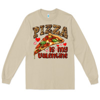 Mushroom pizza is my valentine Long Sleeve Tee - AdoDesignShop