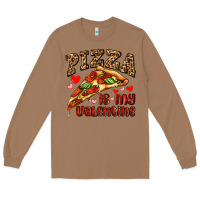 Toasted Coconut pizza is my valentine Long Sleeve Tee - AdoDesignShop