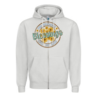 Dove Grey my greatest blessing call me nana Zipper Hoodie - MaliasSmallBusiness