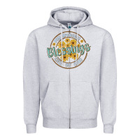 Heather Grey my greatest blessing call me nana Zipper Hoodie - MaliasSmallBusiness