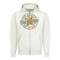 Oatmeal Heather my greatest blessing call me nana Zipper Hoodie - MaliasSmallBusiness