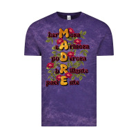 Cloud Purple ella es mamá Vintage Tee - JahusDesignShop