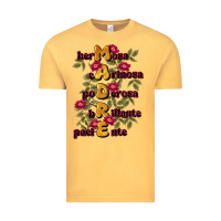 Vintage Mustard ella es mamá Vintage Tee - JahusDesignShop