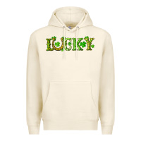 Tofu st. patrick's day lucky with clovers and horseshoe Premium Hoodie - RanaPortraitStore