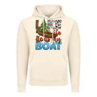 Vintage Artic lake life floats my boat Vintage Hoodie - HRA Design Shop