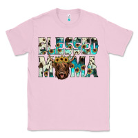 Bubblegum Pink blessed mama Classic Tee - JahusDesignShop