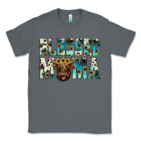 Charcoal Heather blessed mama Classic Tee - JahusDesignShop