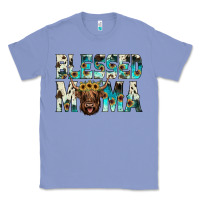 Colony Blue blessed mama Classic Tee - JahusDesignShop