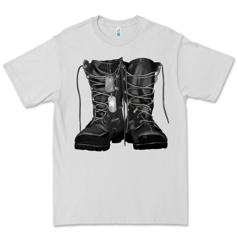 Soldier Boots Premium Tee by RanaPortraitStore | Teevron