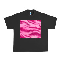 Pigment Black pink glitter Urban Heavy Tee - JahusDesignShop