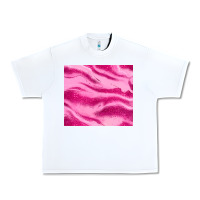 White pink glitter Urban Heavy Tee - JahusDesignShop