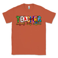 Copper Teacher Cryons Kids Caffeine Classic Tee - CowhideDigitalArt