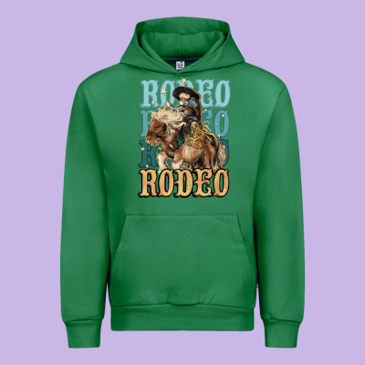 Rodeo Kid Cowboy Midilli Horse Urban Hoodie Designed By Howdyjamesfarm