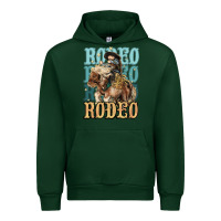 Forest Green Rodeo kid Cowboy midilli horse Urban Hoodie - HowdyJamesFarm