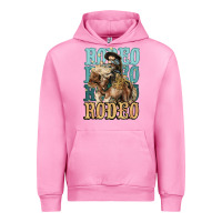 Fuchsia Pink Rodeo kid Cowboy midilli horse Urban Hoodie - HowdyJamesFarm