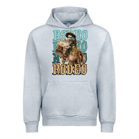 Heather Grey Rodeo kid Cowboy midilli horse Urban Hoodie - HowdyJamesFarm