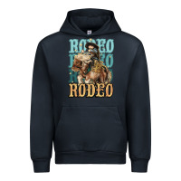 Navy Rodeo kid Cowboy midilli horse Urban Hoodie - HowdyJamesFarm