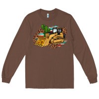 Chestnut bulldozer leopard cactus sunflower Long Sleeve Tee - Artiststas