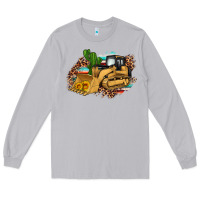 Moon Dust bulldozer leopard cactus sunflower Long Sleeve Tee - Artiststas