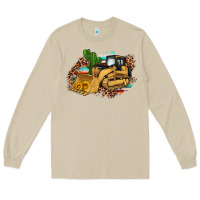 Mushroom bulldozer leopard cactus sunflower Long Sleeve Tee - Artiststas