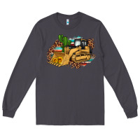 Smoke bulldozer leopard cactus sunflower Long Sleeve Tee - Artiststas