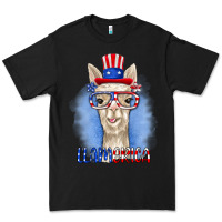 Black llamerica Premium Tee - RanaPortraitStore