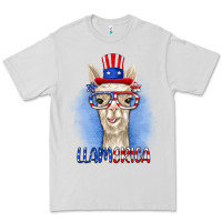 Dove Grey llamerica Premium Tee - RanaPortraitStore