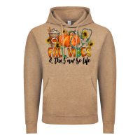 Vintage Coffee fall vibes and that nurse life Vintage Hoodie - CowhideDigitalArt