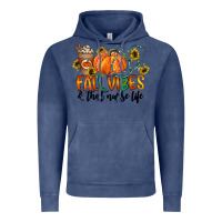 Vintage Denim fall vibes and that nurse life Vintage Hoodie - CowhideDigitalArt