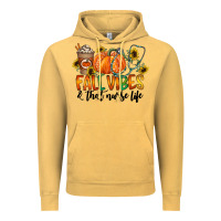 Vintage Mustard fall vibes and that nurse life Vintage Hoodie - CowhideDigitalArt