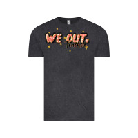 Vintage Black we out teacher Vintage Tee - JahusDesignShop