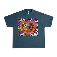 Midnight Navy halloween heart Urban Heavy Tee - AdoDesignShop