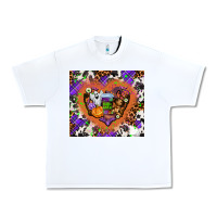 White halloween heart Urban Heavy Tee - AdoDesignShop