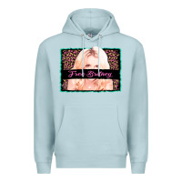 Blue Mist free britney leopard glitter Premium Hoodie - AdoDesignShop