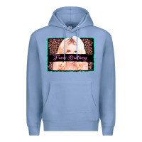 Colony Blue free britney leopard glitter Premium Hoodie - AdoDesignShop