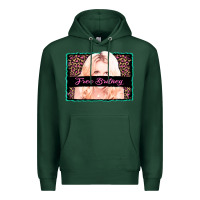 Sports Green free britney leopard glitter Premium Hoodie - AdoDesignShop