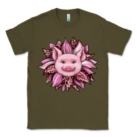 Army Green sunflower leopard Classic Tee - JahusDesignShop