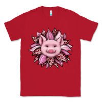 Red sunflower leopard Classic Tee - JahusDesignShop