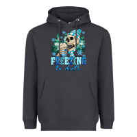 Smoke Freezing To Death Heavyweight Hoodie - MaliasSmallBusiness