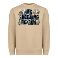 Mushroom It's Freezing Season Heavyweight Sweatshirt - FaDigitalArtStudio