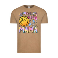 Vintage Coffee somebody's feral mama Vintage Tee - JahusDesignShop