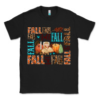 Black fall fall  amd pumpkins Classic Tee - AdoDesignShop
