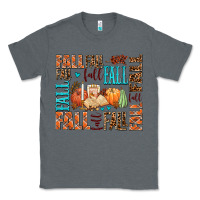 Charcoal Heather fall fall  amd pumpkins Classic Tee - AdoDesignShop