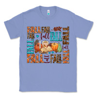 Colony Blue fall fall  amd pumpkins Classic Tee - AdoDesignShop