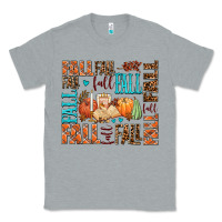 Heather Grey fall fall  amd pumpkins Classic Tee - AdoDesignShop