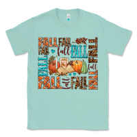 Seafoam fall fall  amd pumpkins Classic Tee - AdoDesignShop