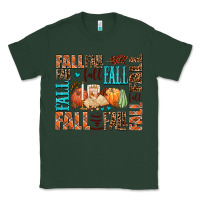 Sports Green fall fall  amd pumpkins Classic Tee - AdoDesignShop