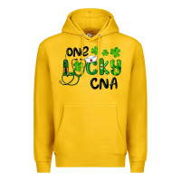 Lemon St. Patrick's Day One Lucky Cna Premium Hoodie - RanaPortraitStore